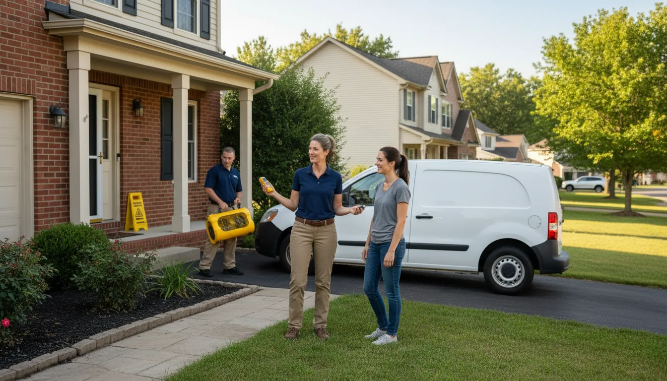 Water restoration image for Home Water Damage Repair in Michie, TN
